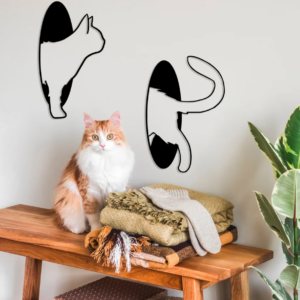 DEKORACJA ścienna Obraz wzór KOT