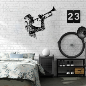 DEKORACJA ścienna Obraz wzór TRĘBACZ