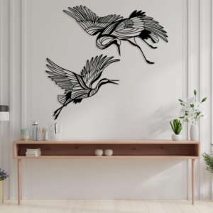 DEKORACJA ścienna Obraz wzór BOCIANY