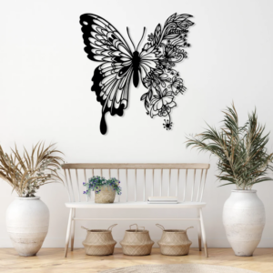 DEKORACJA ścienna Obraz wzór MOTYL