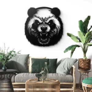 DEKORACJA ścienna Obraz wzór PANDA