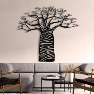 DEKORACJA ścienna Obraz wzór BAOBAB