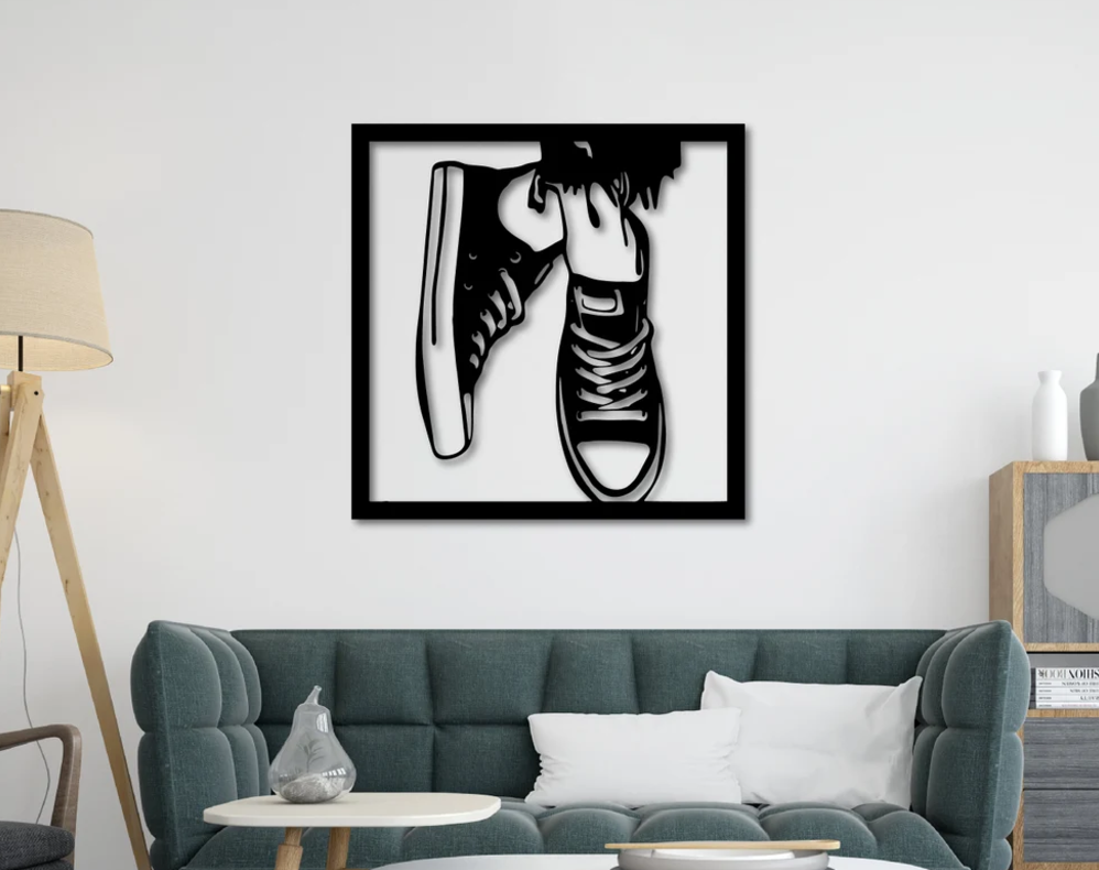 DEKORACJA ścienna Obraz wzór CONVERSE