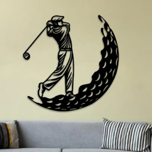 DEKORACJA ścienna Obraz wzór GOLFISTA