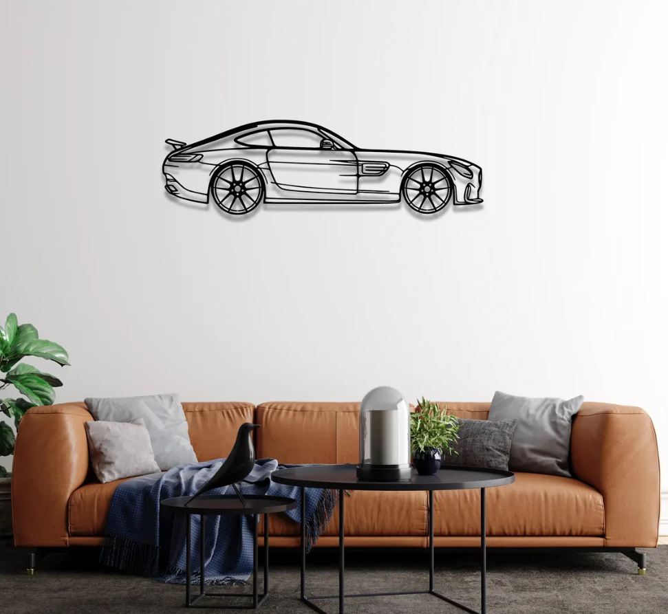 DEKORACJA ścienna Obraz Samochód MERCEDES AMG GT-S