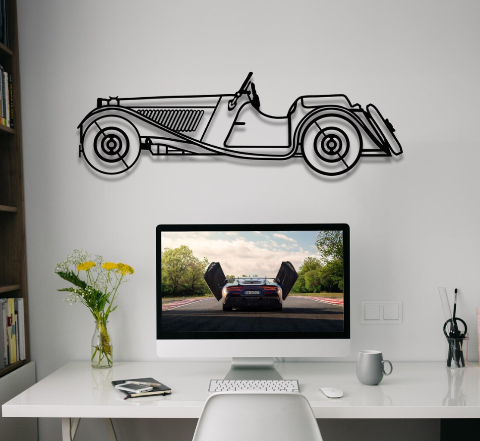DEKORACJA ścienna Obraz Samochód MODERN CLASSIC CAR