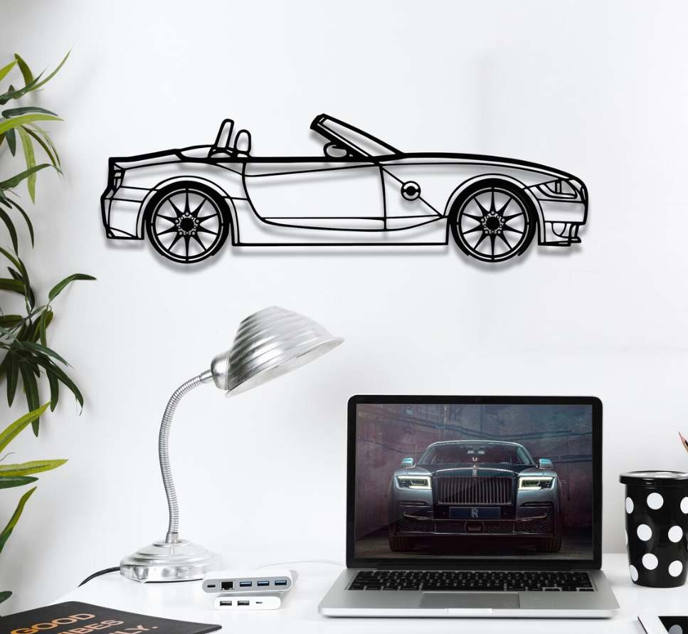 DEKORACJA ścienna Obraz Samochód BMW Z4 ROADSTER