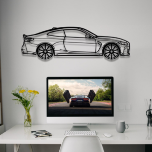 DEKORACJA ścienna Obraz Samochód BMW M4 CSL