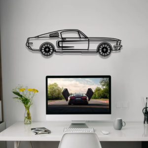 DEKORACJA ścienna Obraz Samochód MUSTANG GT 390