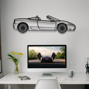 DEKORACJA ścienna Obraz Samochód FERRARI 360 SPIDER