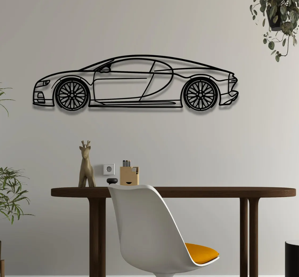 DEKORACJA ścienna Obraz Samochód BUGATTI CHIRON