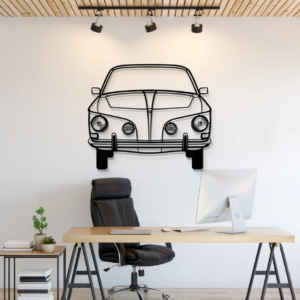 DEKORACJA ścienna Obraz Samochód VOLKSWAGEN KARMANN GHIA FRONT 1965