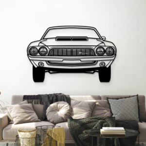 DEKORACJA ścienna Obraz Samochód DODGE CHALLANGER FRONT VIEW 1972