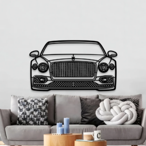 DEKORACJA ścienna Obraz Samochód BENTLEY FLYING SPUR FRONT VIEW 2023