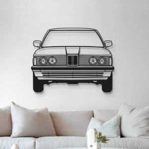 DEKORACJA ścienna Obraz Samochód BMW 323I FRONT VIEW 1982