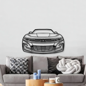 DEKORACJA ścienna Obraz Samochód CHEVROLET CAMARO FRONT VIEW 2019