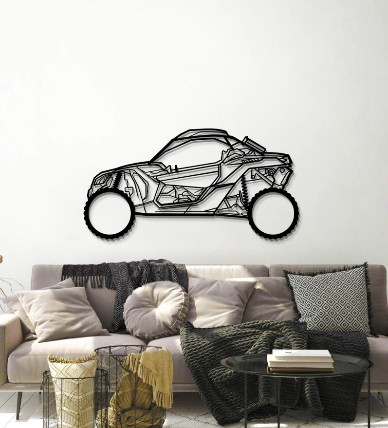 DEKORACJA ścienna Obraz Samochód CAN-AM MAVERICK X RS TURBO 2018