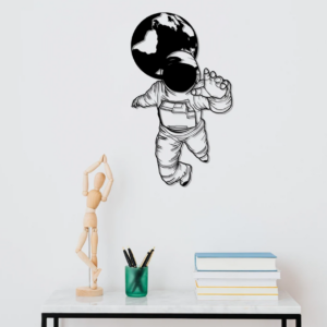 DEKORACJA ścienna Obraz wzór ASTRONAUTA