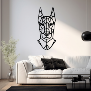 DEKORACJA ścienna Obraz wzór DOBERMAN