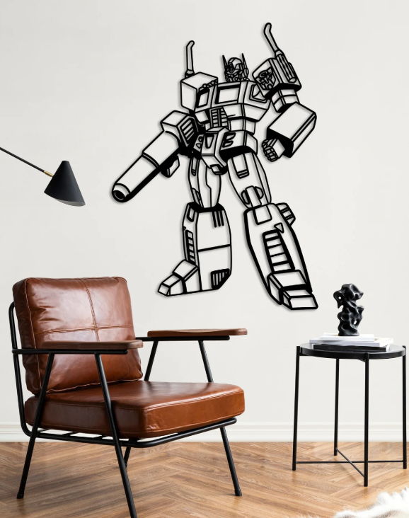 DEKORACJA ścienna Obraz wzór OPTIMUS PRIME