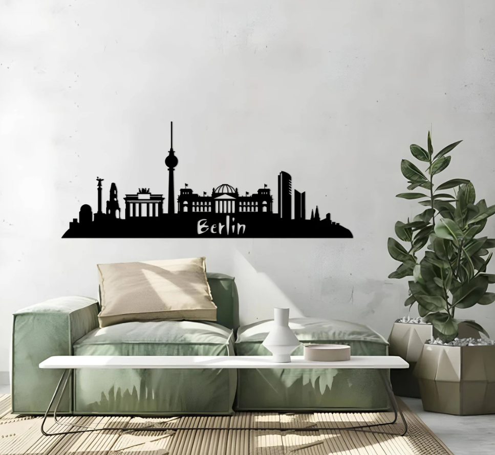 DEKORACJA ścienna Obraz wzór BERLIN