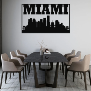 DEKORACJA ścienna Obraz wzór MIAMI