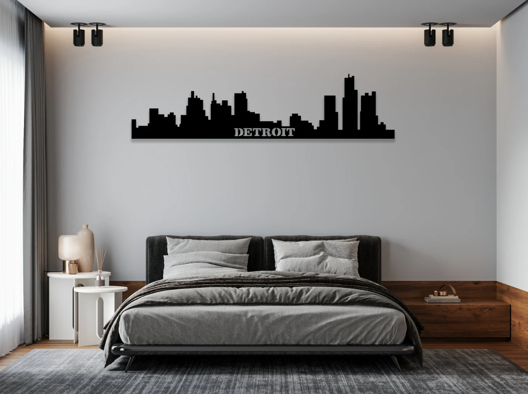 DEKORACJA ścienna Obraz wzór DETROIT
