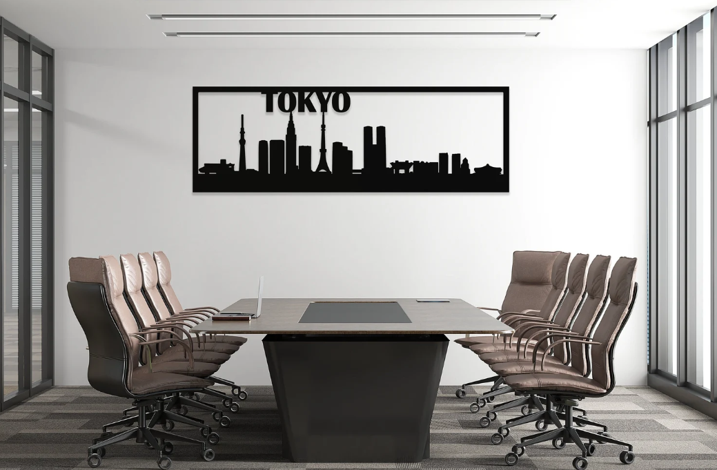 DEKORACJA ścienna Obraz wzór TOKYO