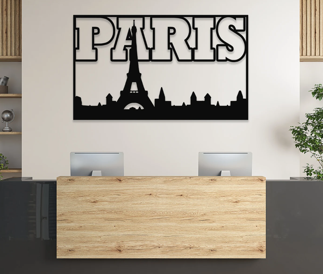 DEKORACJA ścienna Obraz wzór PARYŻ PARIS