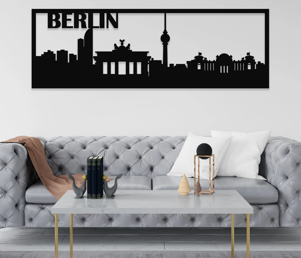 DEKORACJA ścienna Obraz wzór BERLIN
