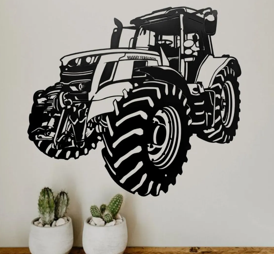 DEKORACJA ścienna Obraz wzór TRAKTOR MF S