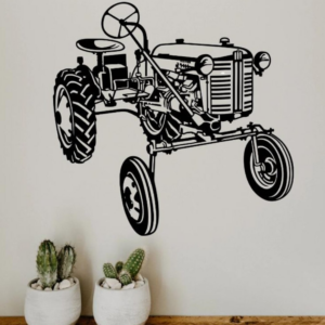 DEKORACJA ścienna Obraz wzór TRAKTOR FARM