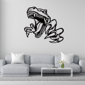 DEKORACJA ścienna Obraz wzór DINOZAUR TREX