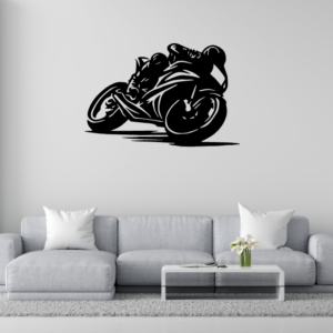 DEKORACJA ścienna Obraz wzór MOTOCYKLISTA