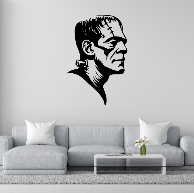 DEKORACJA ścienna Obraz wzór FRANKENSTEIN
