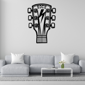 DEKORACJA ścienna Obraz wzór GITARA ROCK