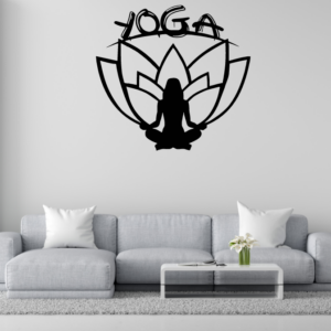 DEKORACJA ścienna Obraz wzór YOGA